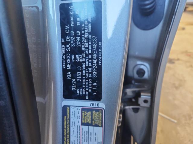 2024 KIA FORTE LX #3309640062