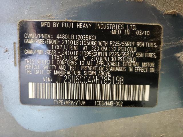 2010 SUBARU FORESTER 2 #3264521536