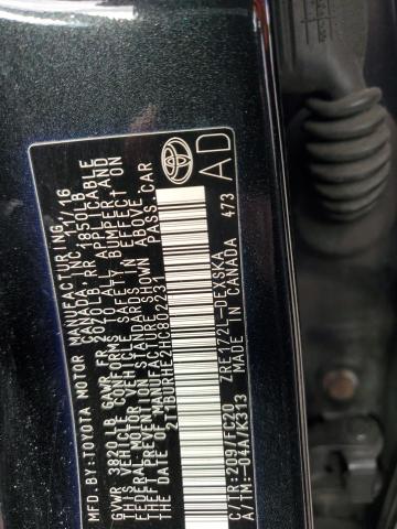 2017 TOYOTA COROLLA L #3301716370