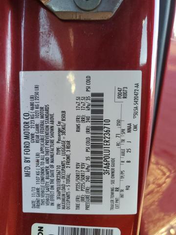 2014 FORD FUSION SE #3304870541