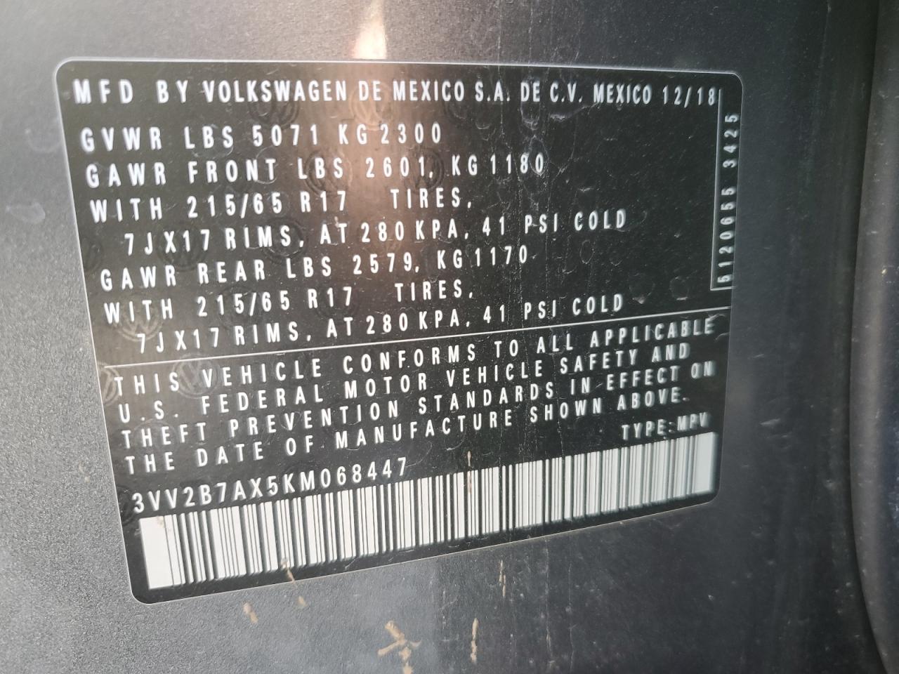 VOLKSWAGEN TIGUAN SE