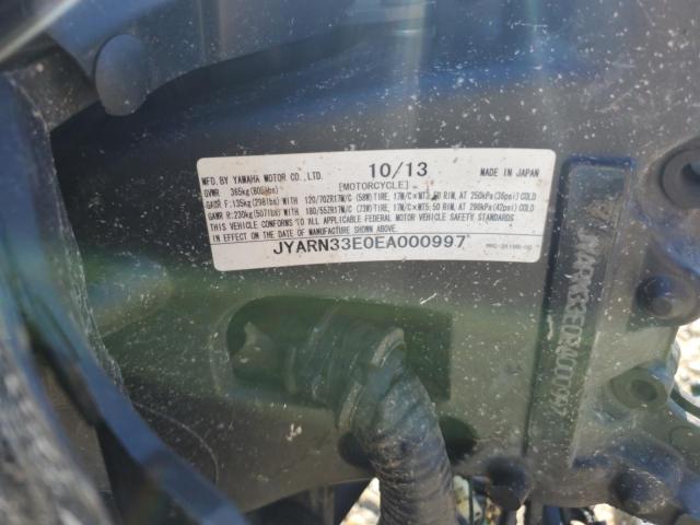 2014 YAMAHA FZ09 - JYARN33E0EA000997