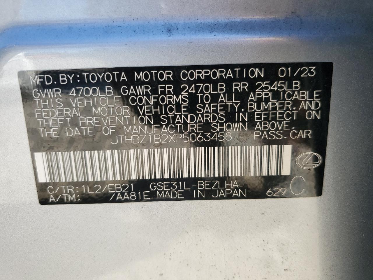 LEXUS IS 350 F SPORT DESIGN