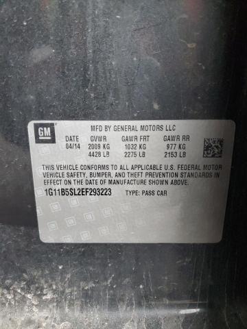 2014 CHEVROLET MALIBU LS - 1G11B5SL2EF293223