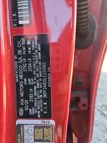 2020 KIA FORTE FE - 3KPF24AD9LE233965