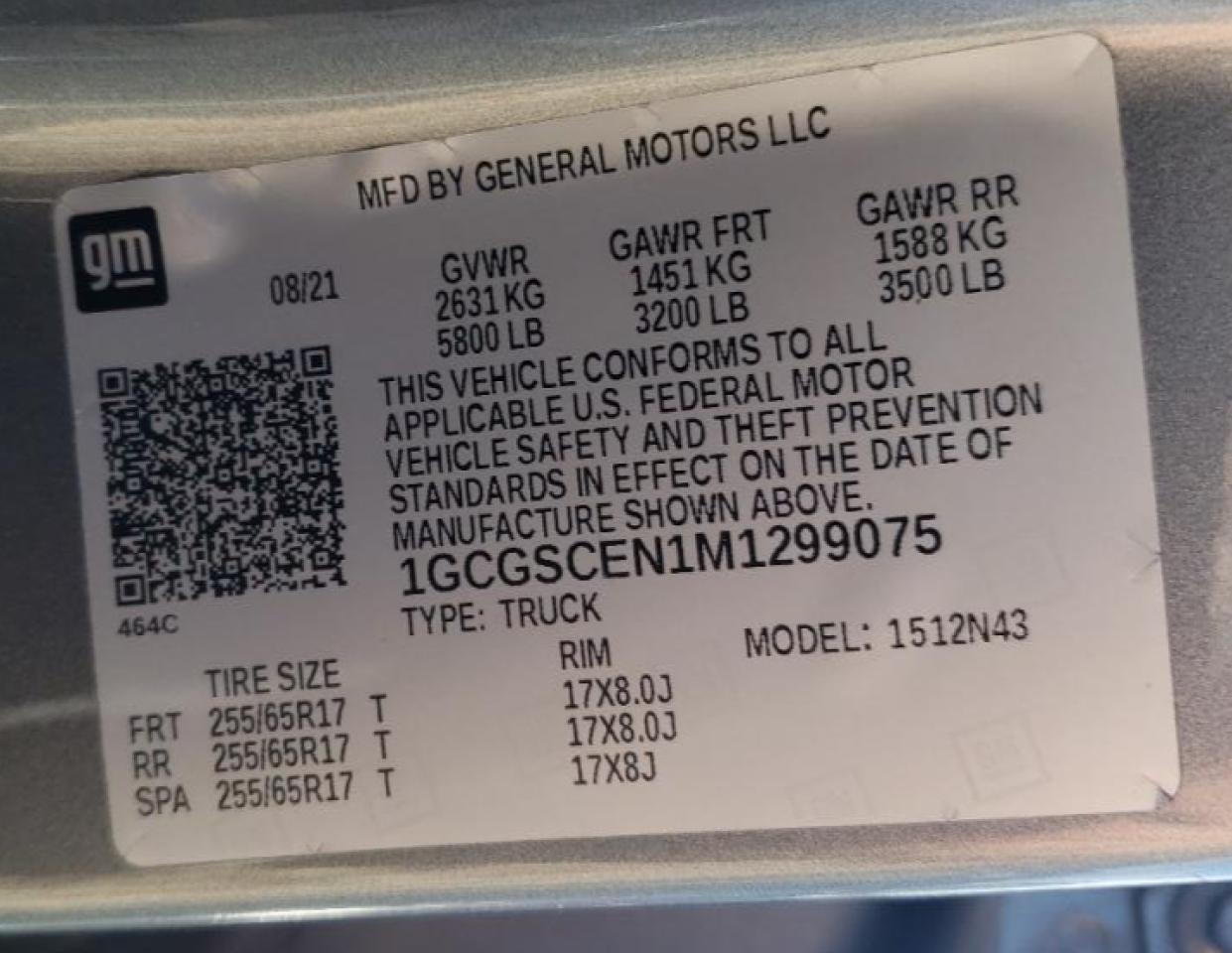 CHEVROLET COLORADO LT