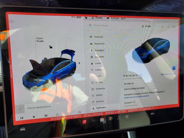 2018 TESLA MODEL 3 5YJ3E1EA7JF076615