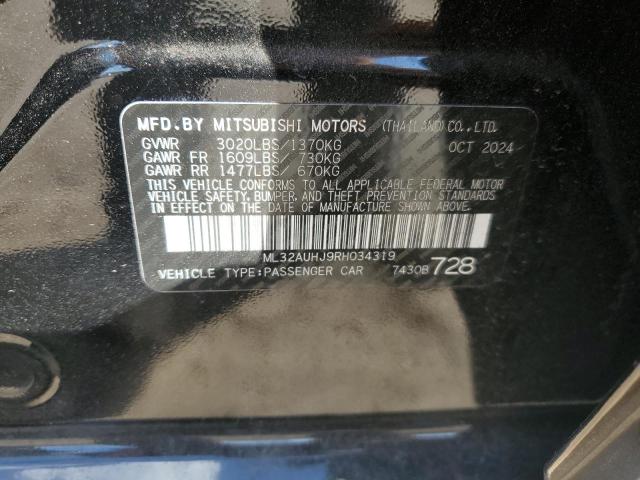 2024 MITSUBISHI MIRAGE ES - ML32AUHJ9RH034319