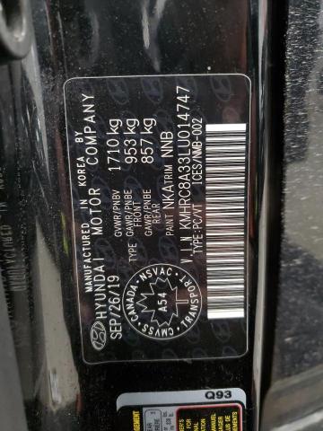 2020 HYUNDAI VENUE SEL - KMHRC8A33LU014747