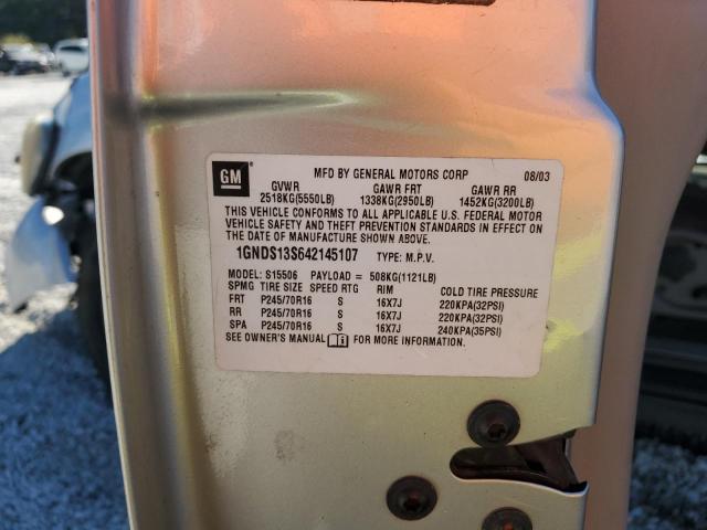 2004 CHEVROLET TRAILBLAZE #3303819427