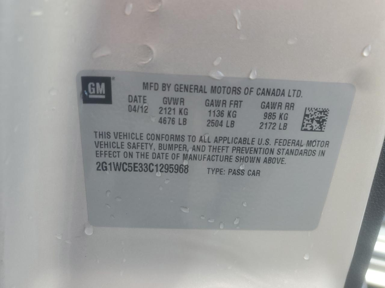 CHEVROLET IMPALA LTZ