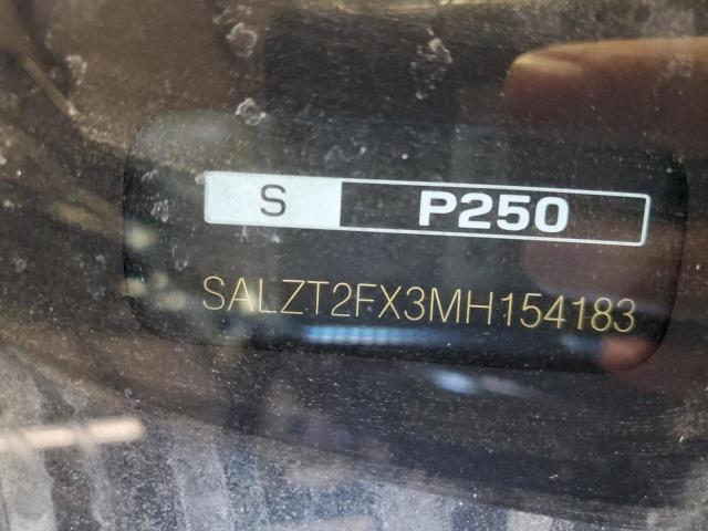2021 LAND ROVER RANGE ROVE - SALZT2FX3MH154183