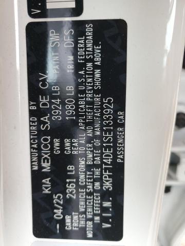 2025 KIA K4 LX - 3KPFT4DE1SE133925