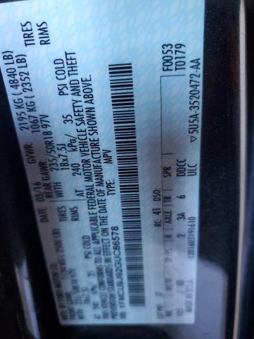 2016 FORD ESCAPE TITANIUM - 1FMCU9J92GUC86578