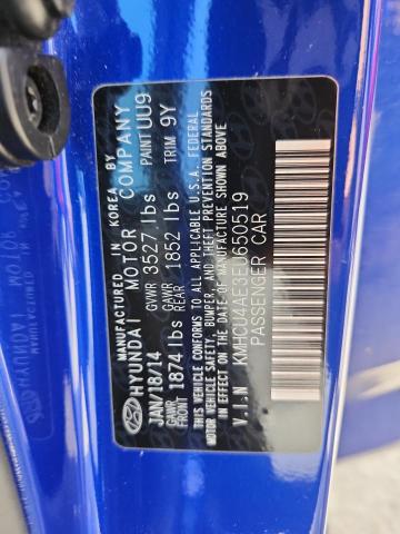 2014 HYUNDAI ACCENT GLS - KMHCU4AE3EU650519