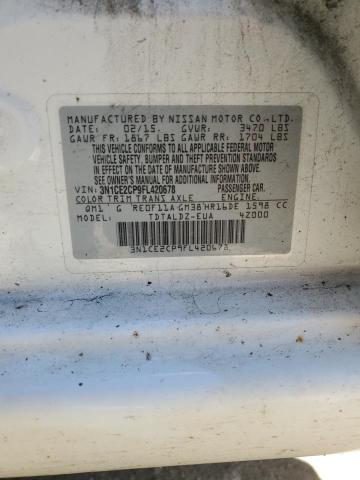 2015 NISSAN VERSA NOTE - 3N1CE2CP9FL420678