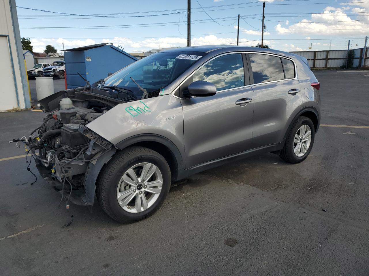 Lot #3264592947 2019 KIA SPORTAGE LX