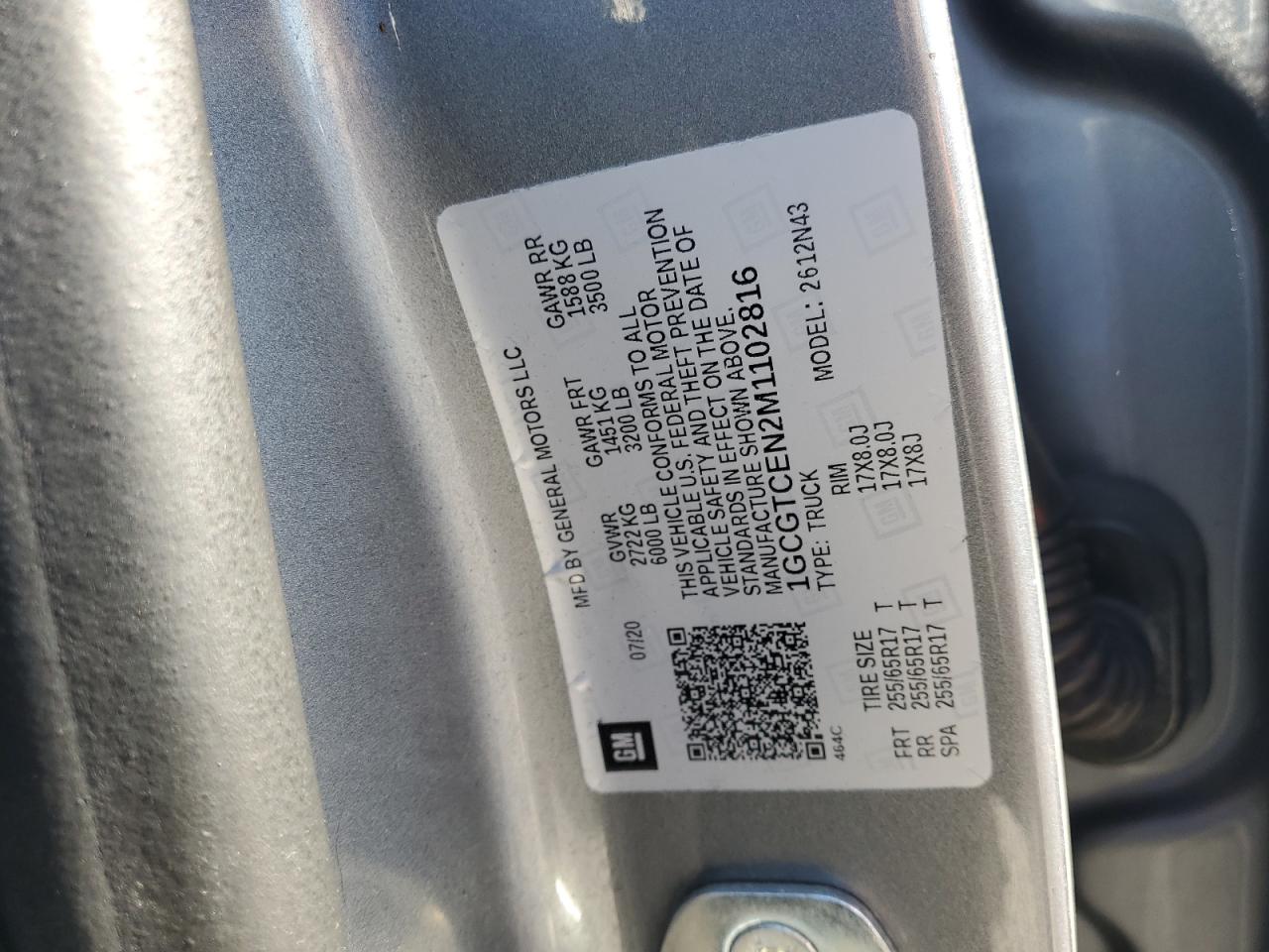 CHEVROLET COLORADO LT