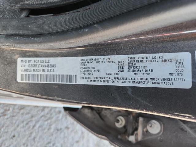 2022 RAM 1500 LARAM #3282702293