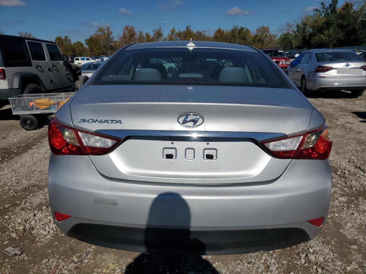 Lot #3316711417 2014 HYUNDAI SONATA GLS