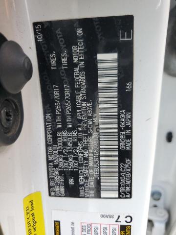 2016 TOYOTA 4RUNNER SR JTEBU5JR1G5294170