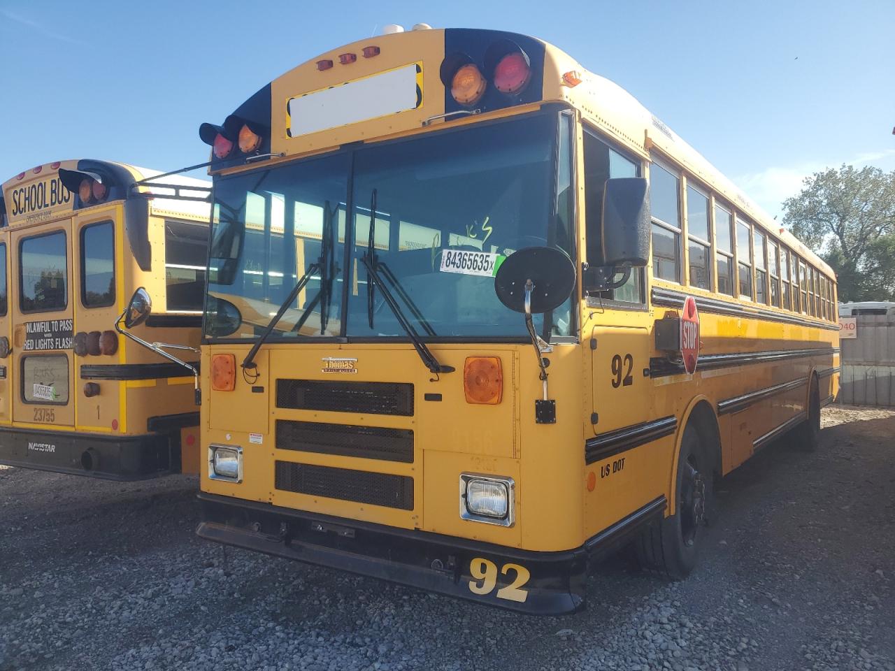 Lot #3263668725 2011 THOMAS SAF-T-LINER HDX