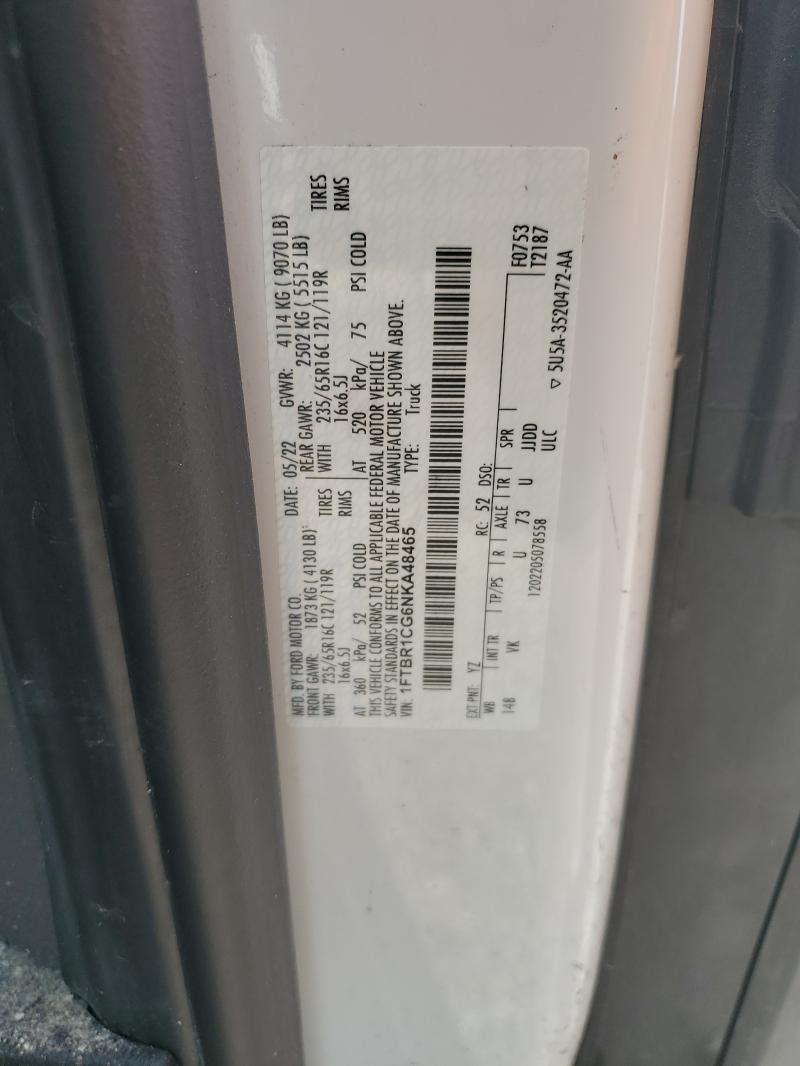 2022 FORD TRANSIT #3298150256