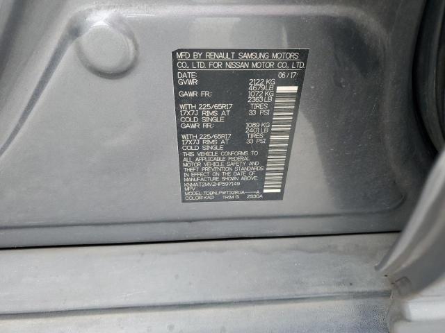 2017 NISSAN ROGUE S - KNMAT2MV2HP597149