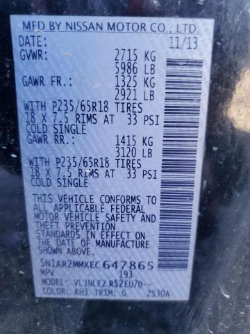 2014 NISSAN PATHFINDER #3298029183