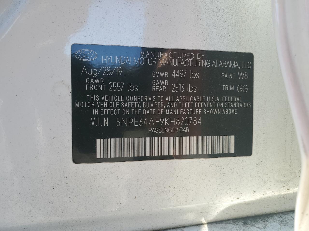 HYUNDAI SONATA LIMITED