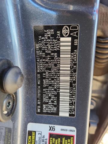 2014 TOYOTA COROLLA L - 2T1BURHE4EC196460