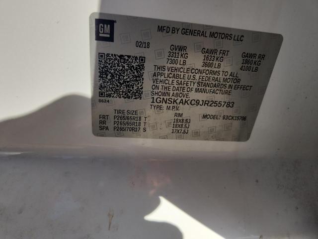 2018 CHEVROLET TAHOE K150 #3290239215