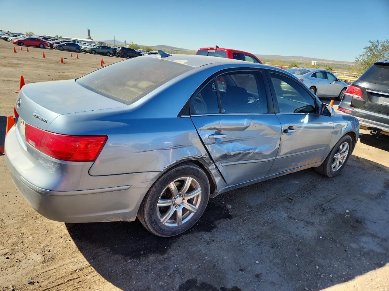 Lot #3280325965 2009 HYUNDAI SONATA GLS