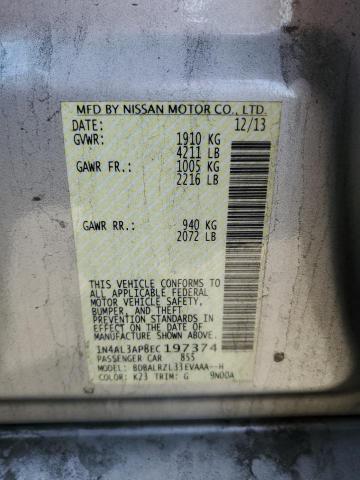 2014 NISSAN ALTIMA 2.5 - 1N4AL3AP8EC197374