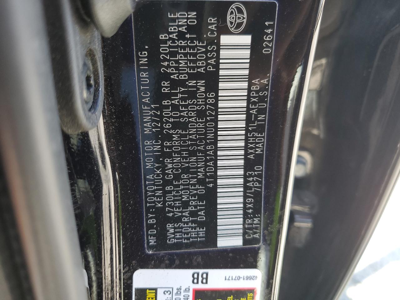 TOYOTA AVALON LIMITED