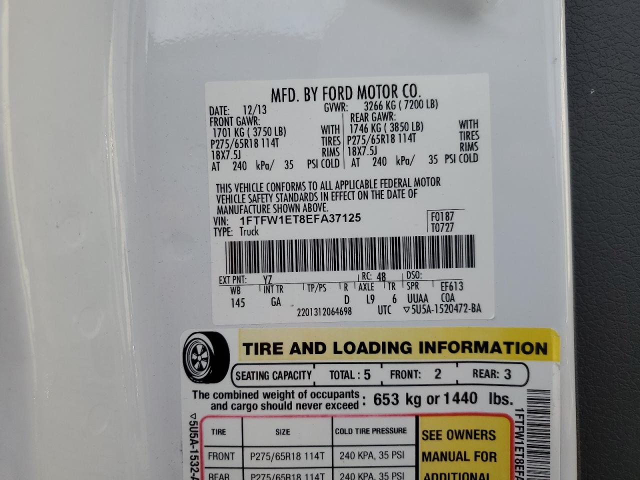 FORD F-150 SUPERCREW