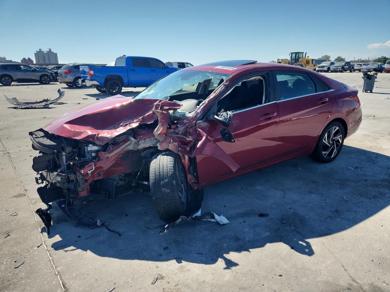 Lot #3316093253 2025 HYUNDAI ELANTRA SEL