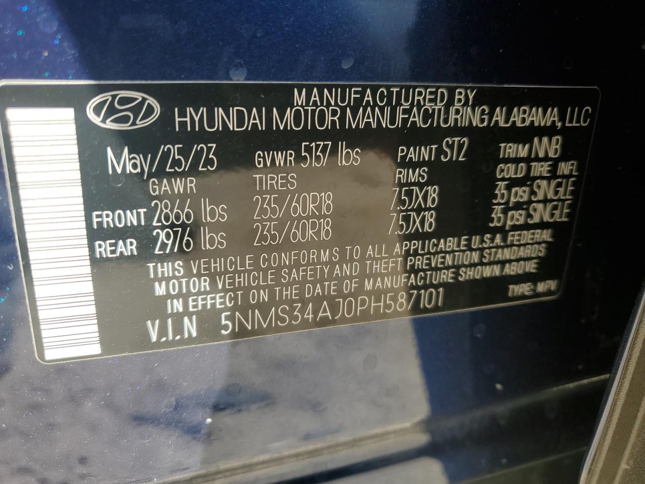 HYUNDAI SANTA FE SEL PREMIUM