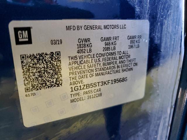 2019 CHEVROLET MALIBU LS #3305317307