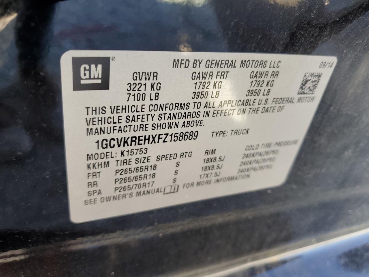 CHEVROLET SILVERADO K1500 LT