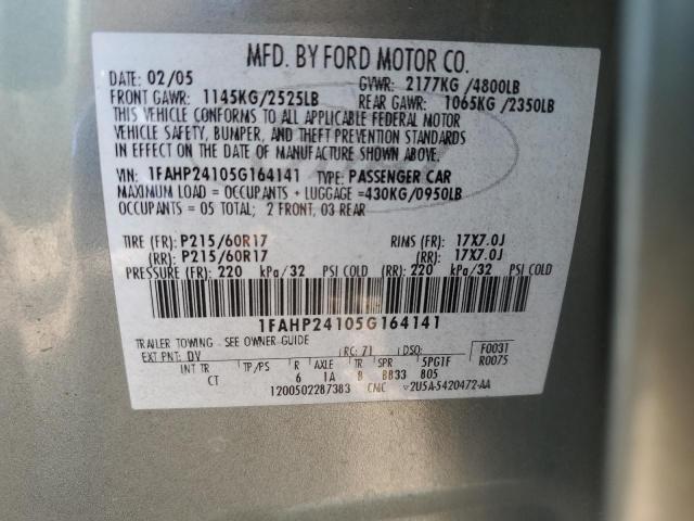 2005 FORD FIVE HUNDR #3298153257