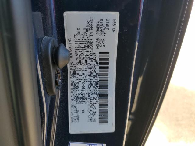 2004 TOYOTA SIENNA CE #3316716397