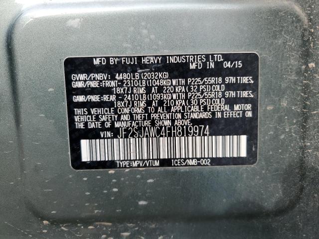 2015 SUBARU FORESTER 2 #3278620958