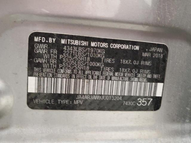 2018 MITSUBISHI OUTLANDER - JA4AR3AW9JU013204