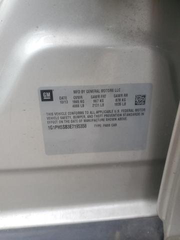 2014 CHEVROLET CRUZE ECO - 1G1PH5SB3E7195358