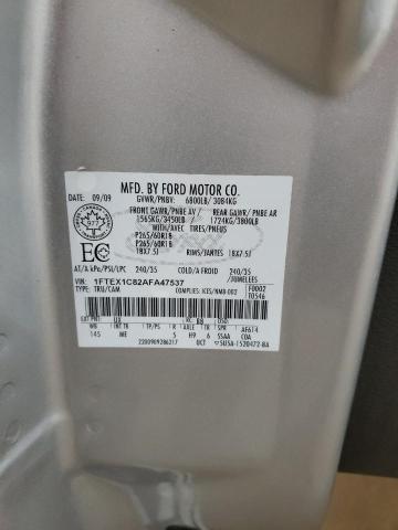 2010 FORD F150 SUPER - 1FTEX1C82AFA47537