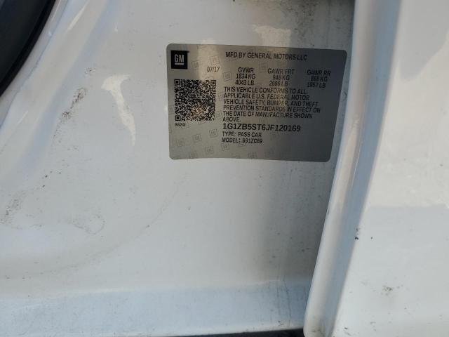 2018 CHEVROLET MALIBU LS - 1G1ZB5ST6JF120169