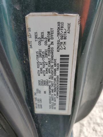 1999 TOYOTA TACOMA PRE #3268276048