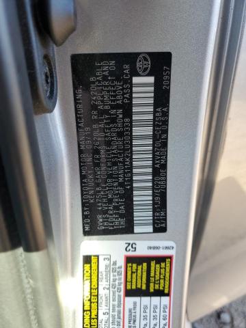 2020 TOYOTA CAMRY SE #3301983441