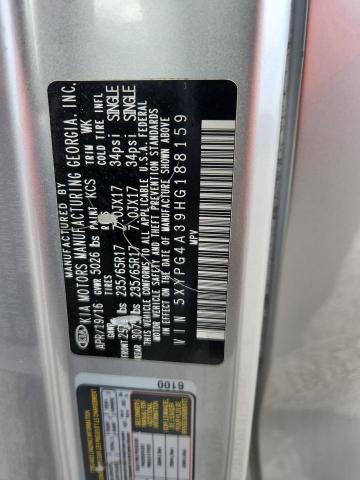 2017 KIA SORENTO LX - 5XYPG4A39HG188159